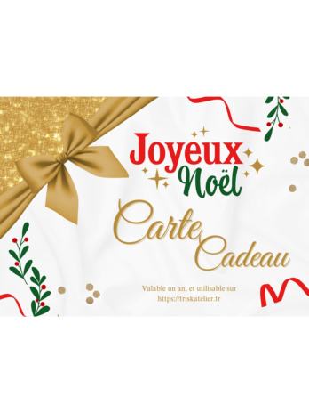 Carte cadeau Noël